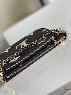 Louis Vuitton Hand Bag 24Cm Black   2799