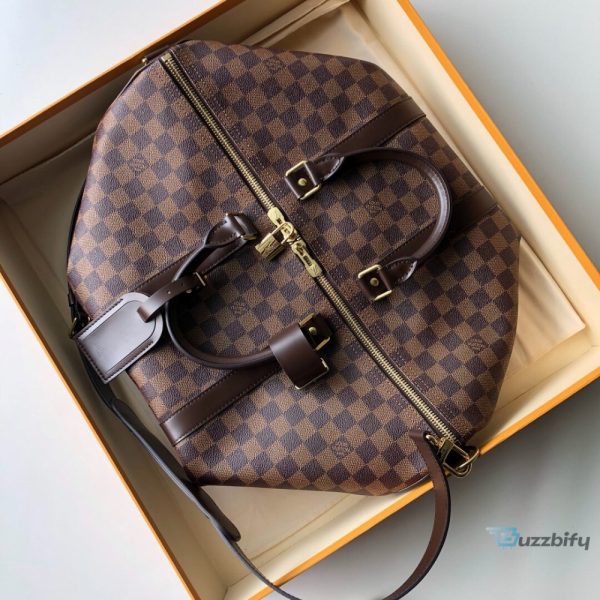 Louis Vuitton Keepall Bandoulire 45 Damier Ebene Canvas For Women Womens Bags 17.7In45cm Lv N41428   2799
