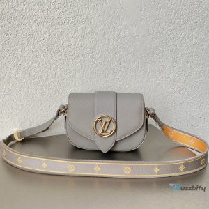 louis vuitton point 9 create by nicolas ghesquiere with monogram flower 91in22cm grey for women lv m55946 2799 buzzbify 1 23