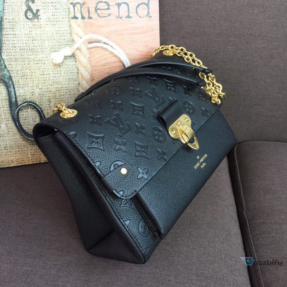 Louis Vuitton Vavin MM Monogram Empreinte Black For Women, Women’s Handbags, Shoulder And Crossbody Bags 9.8in/25cm LV M44150 - 2799