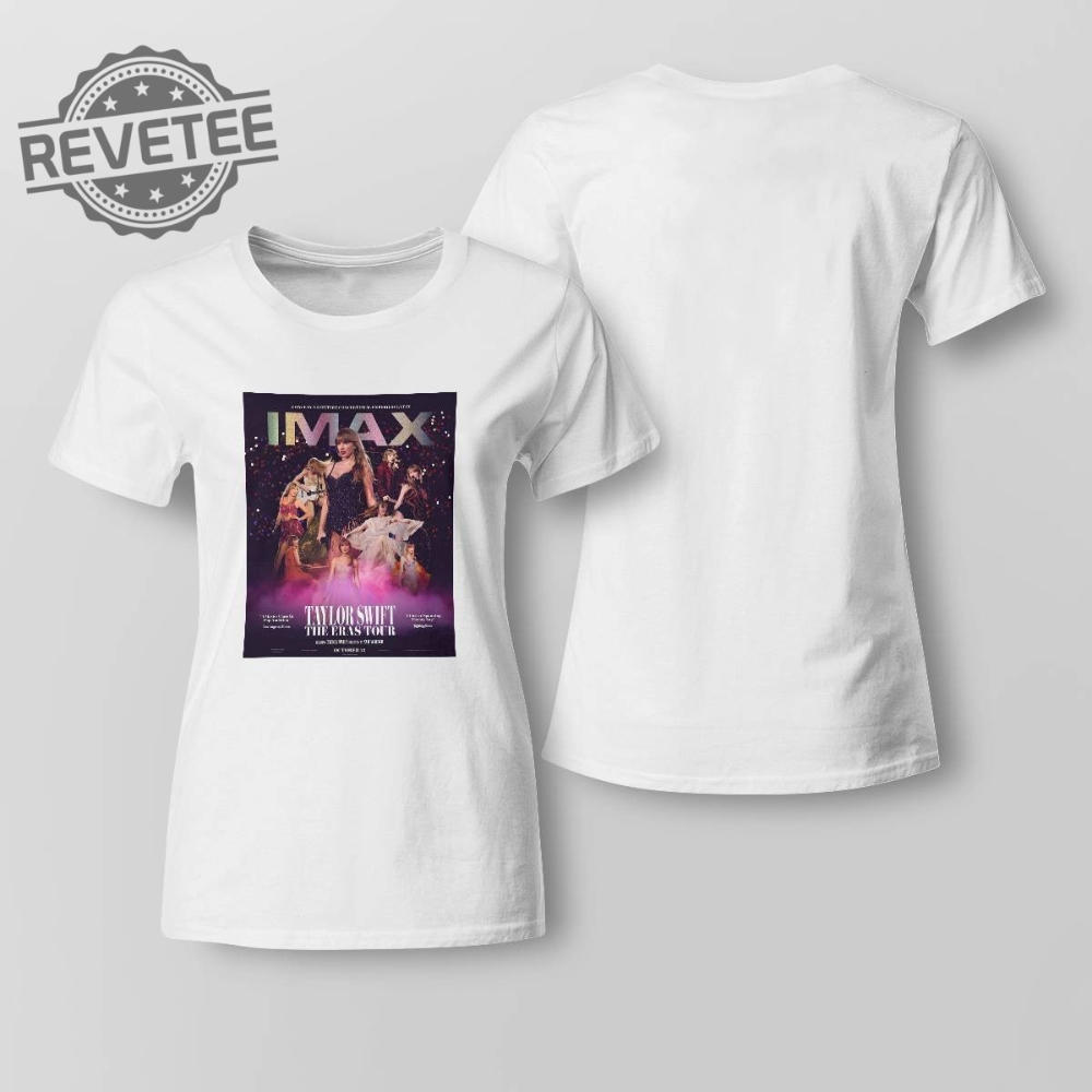 Taylor Swift "The Eras Tour" film poster for IMAX T-Shirt taylor swift eras tour dayes taylor swift in minneapolis taylor swift.com merch eras tour movie taylor swift movie tickets 