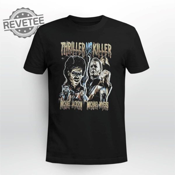 michael jackson michael myers thriller vs killer shirt michael jackson michael myers thriller vs killer shirt unique buzzbify 3