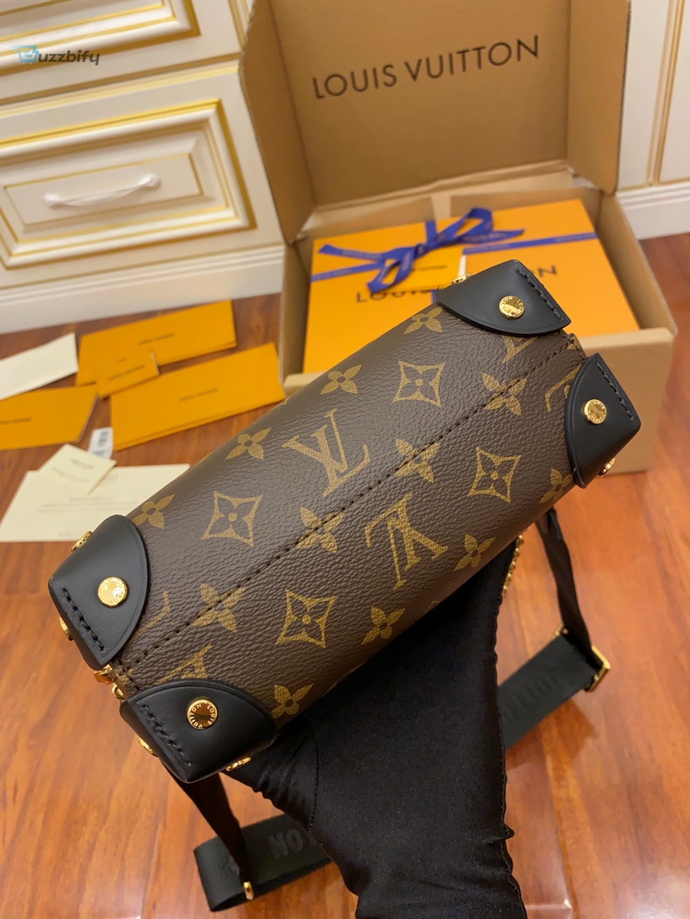 Louis Vuitton Handle Bags 20Cm Brown