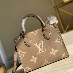 louis vuitton handle bag 25cm lightbrown buzzbify 1 5