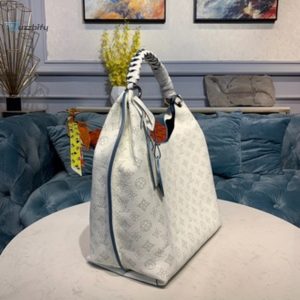 Louis Vuitton Carmel Hobo Bag Ivory For Women Womens Handbags Shoulder Bags 13.8In40cm Lv