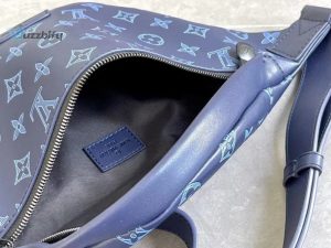 louis vuitton discovery bumbag pm monogram shadow navy blue for men mens belt bags 173in44cm lv m45729 buzzbify 1 7