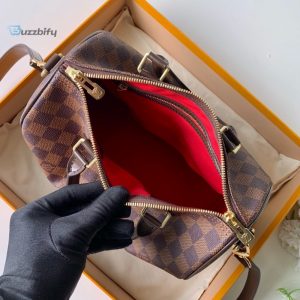 Louis Vuitton Speedy Bandouliere 25 Damier Ebene Canvas For Women Womens Handbags Shoulder And Crossbody Bags 9.8In25cm Lv N41368