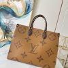 louis vuitton onthego gm tote bag monogram and monogram reverse canvas for women womens handbags 161in41cm lv m44576 buzzbify 1