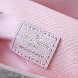 louis vuitton pochette felicie monogram empreinte pink beige yellow for women womens handbags shoulder and crossbody bags 21cm83in lv m81359 buzzbify 1 1