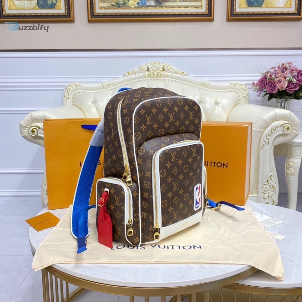 Louis Vuitton Lv X Nba New Backpack Monogram Canvas By Virgil Abloh For Men Mens Bags 15.7In40cm Lv M45581 5 Louis Vuitton LV x NBA New Backpack Monogram Canvas By Virgil Abloh For Men, Men’s Bags 15.7in/40cm LV M45581