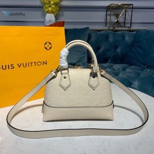 Louis Vuitton Neo Alma Bb Monogram Empreinte Creme For Women Womens Handbags Shoulder And Crossbody Bags 9.8In25cm Lv M44858