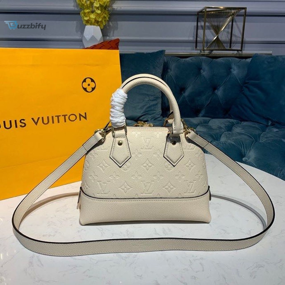 Louis Vuitton Neo Alma BB Monogram Empreinte Creme For Women, Women’s Handbags, Shoulder And Crossbody Bags 9.8in/25cm LV M44858

