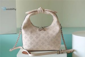 louis vuitton why knot mm mahina beige for women womens handbags shoulder and crossbody bags 134in34cm lv buzzbify 1