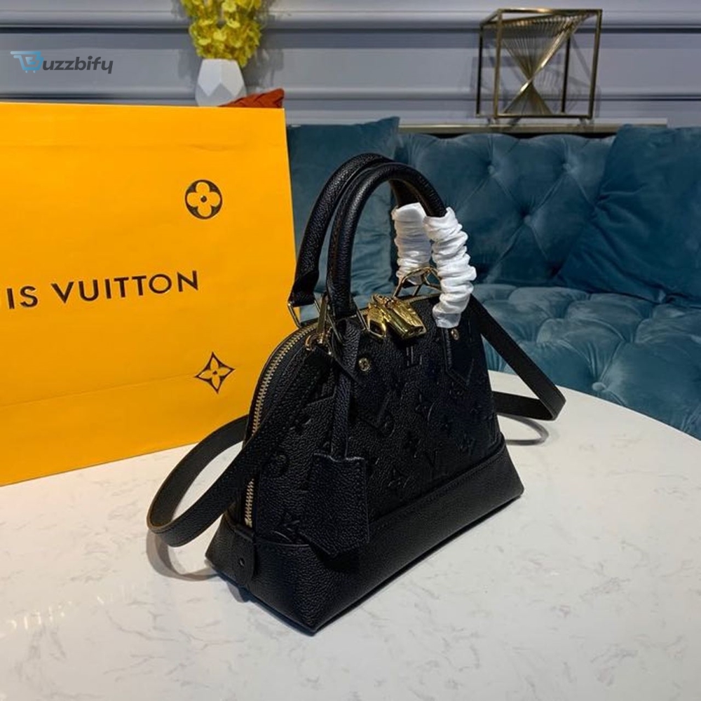 Louis Vuitton Neo Alma Bb Monogram Empreinte Canvas Black For Women Womens Handbags Shoulder And Crossbody Bags 9.8In25cm Lv M44829