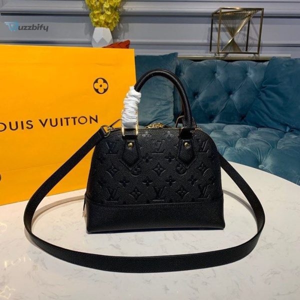 louis vuitton neo alma bb monogram empreinte canvas black for women womens handbags shoulder and crossbody bags 98in25cm lv m44829 buzzbify 1 2