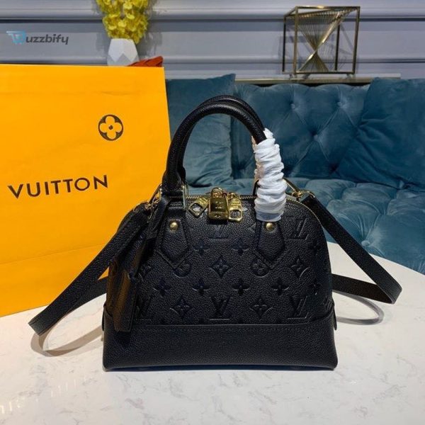 louis vuitton neo alma bb monogram empreinte canvas black for women womens handbags shoulder and crossbody bags 98in25cm lv m44829 buzzbify 1 8