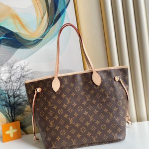louis vuitton neverfull mm monogram canvas red for women womens handbags shoulder bags 126in31cm lv m41178 buzzbify 1 2