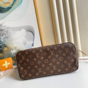 louis vuitton neverfull mm monogram canvas red for women womens handbags shoulder bags 126in31cm lv m41178 buzzbify 1 3