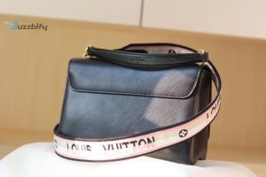 Louis Vuitton Twist Mm Monogram Blossoms Black For Women Womens Handbags Shoulder And Crossbody Bags 9.1In23cm Lv M57505