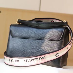louis vuitton twist mm monogram blossoms black for women womens handbags shoulder and crossbody bags 91in23cm lv m57505 buzzbify 1 1