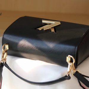 louis vuitton twist mm monogram blossoms black for women womens handbags shoulder and crossbody bags 91in23cm lv m57505 buzzbify 1 2