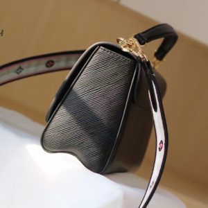 louis vuitton twist mm monogram blossoms black for women womens handbags shoulder and crossbody bags 91in23cm lv m57505 buzzbify 1 5
