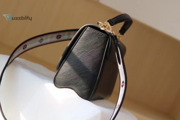 louis vuitton twist mm monogram blossoms black for women womens handbags shoulder and crossbody bags 91in23cm lv m57505 buzzbify 1 5