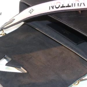 louis vuitton twist mm monogram blossoms black for women womens handbags shoulder and crossbody bags 91in23cm lv m57505 buzzbify 1 6