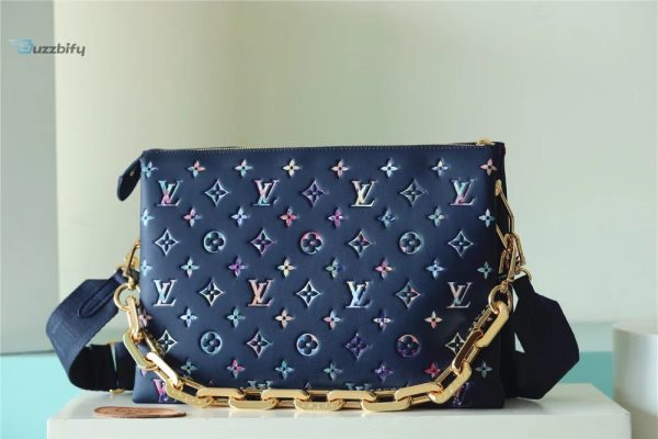 Louis Vuitton Coussin Mm Puffy Black For Women Womens Handbags Shoulder And Crossbody Bags 13.4In34cm Lv M21204