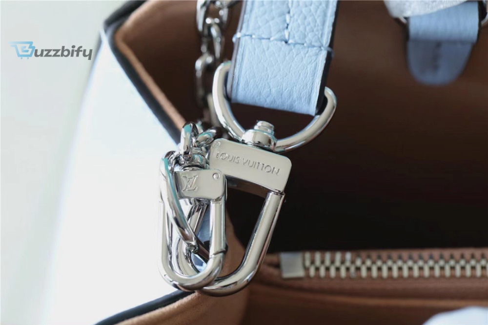 Louis Vuitton Marelle Epi Bleu Nuage Blue For Women, Women’s Handbags, Shoulder And Crossbody Bags 9.8in/25cm LV M59486
