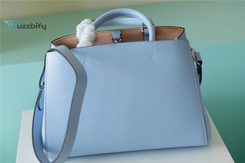 Louis Vuitton Marelle Epi Bleu Nuage Blue For Women, Women’s Handbags, Shoulder And Crossbody Bags 9.8in/25cm LV M59486
