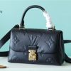 louis vuitton madeleine bb monogram empreinte black for women womens handbags shoulder and crossbody bags 94in24cm lv buzzbify 1