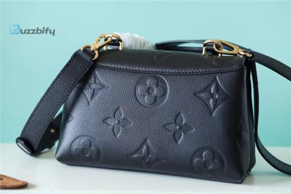 louis vuitton madeleine bb monogram empreinte black for women womens handbags shoulder and crossbody bags 94in24cm lv buzzbify 1 8