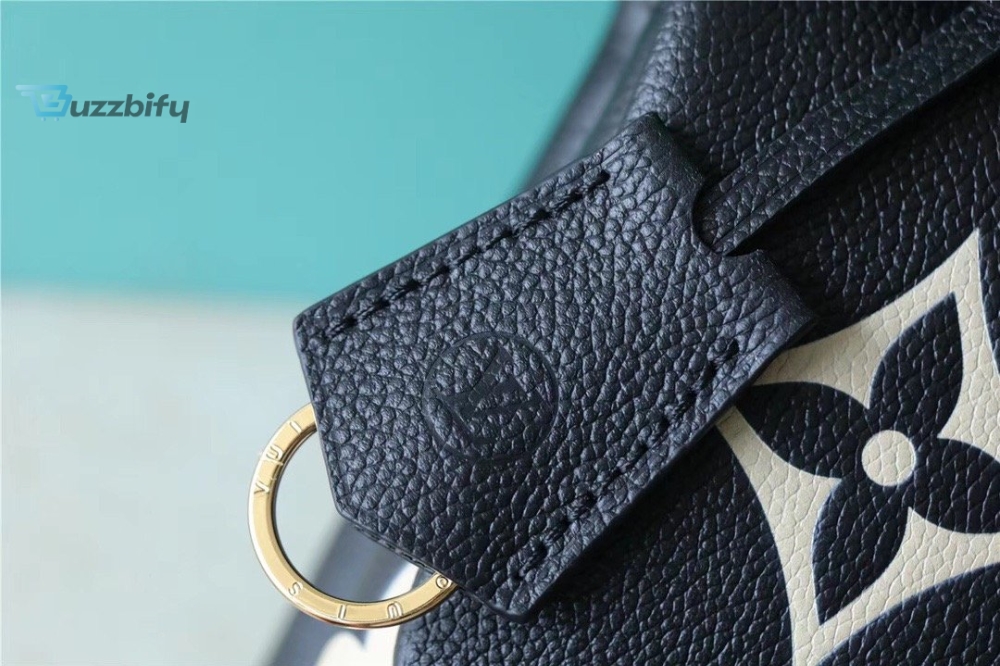 Louis Vuitton Madeleine MM Monogram Empreinte Black / Beige For Women, Women’s Handbags, Shoulder and Crossbody Bags 11.8in/30cm LV
