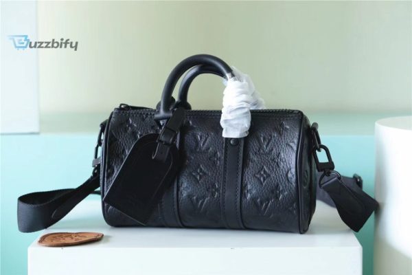 Louis Vuitton Nano Speedy Monogram Empreinte Black For Women Womens Bags Shoulder And Crossbody Bags 6.3In16cm Lv