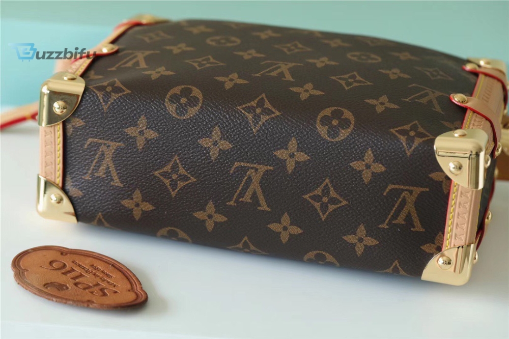 Louis Vuitton Side Trunk PM Monogram Canvas For Women, Women’s Bags, Shoulder And Crossbody Bags 8.3in/21cm LV 

