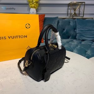 Louis Vuitton Speedy Bandouliere 20 Monogram Empreinte Black For Women Womens Handbags Shoulder And Crossbody Bags 7.8In20cm Lv M42394
