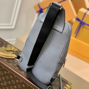 louis vuitton avenue sling bag taiga grey for men mens bags crossbody bags 122in31cm lv m30801 buzzbify 1 1