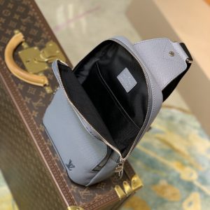 louis vuitton avenue sling bag taiga grey for men mens bags crossbody bags 122in31cm lv m30801 buzzbify 1 5