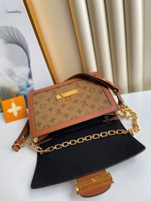 Louis Vuitton Dauphine Mm Monogram And Monogram Reverse Canvas By Nicolas Ghesquière For The Cruise Collection Womens Handbags Shoulder Bags 25Cm Lv M45958