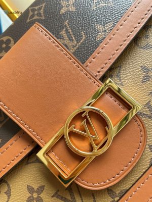 Louis Vuitton Dauphine Mm Monogram And Monogram Reverse Canvas By Nicolas Ghesquière For The Cruise Collection Womens Handbags Shoulder Bags 25Cm Lv M45958