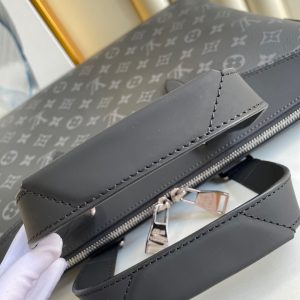 louis vuitton briefcase explorer monogram eclipse canvas for men mens bags shoulder and crossbody bags 154in39cm lv m40566 buzzbify 1 7