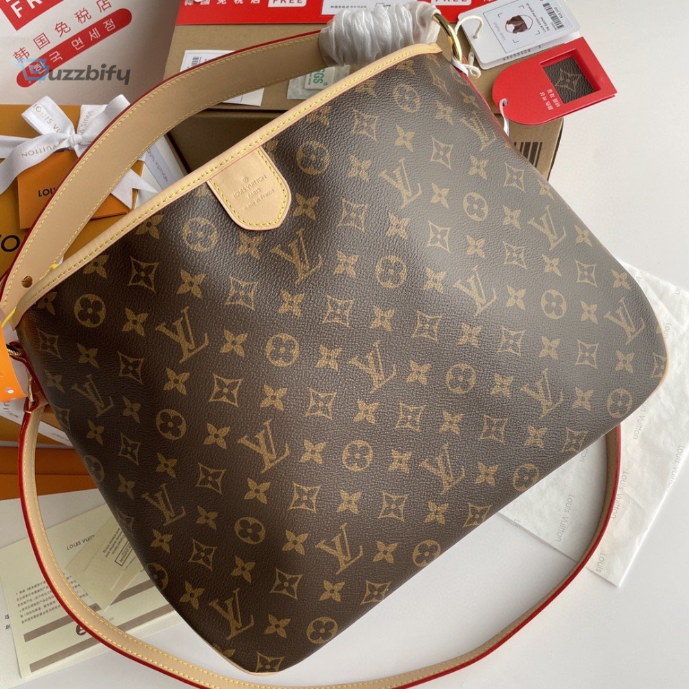 Louis Vuitton Delightful PM Monogram Canvas Natural For Women, Women’s Handbags, Shoulder Bags 33cm LV M40352
