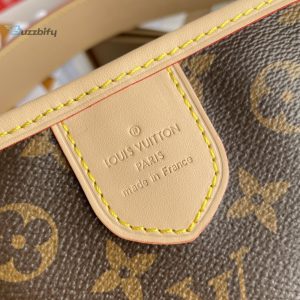 Louis Vuitton Delightful Pm Monogram Canvas Natural For Women Womens Handbags Shoulder Bags 33Cm Lv M40352