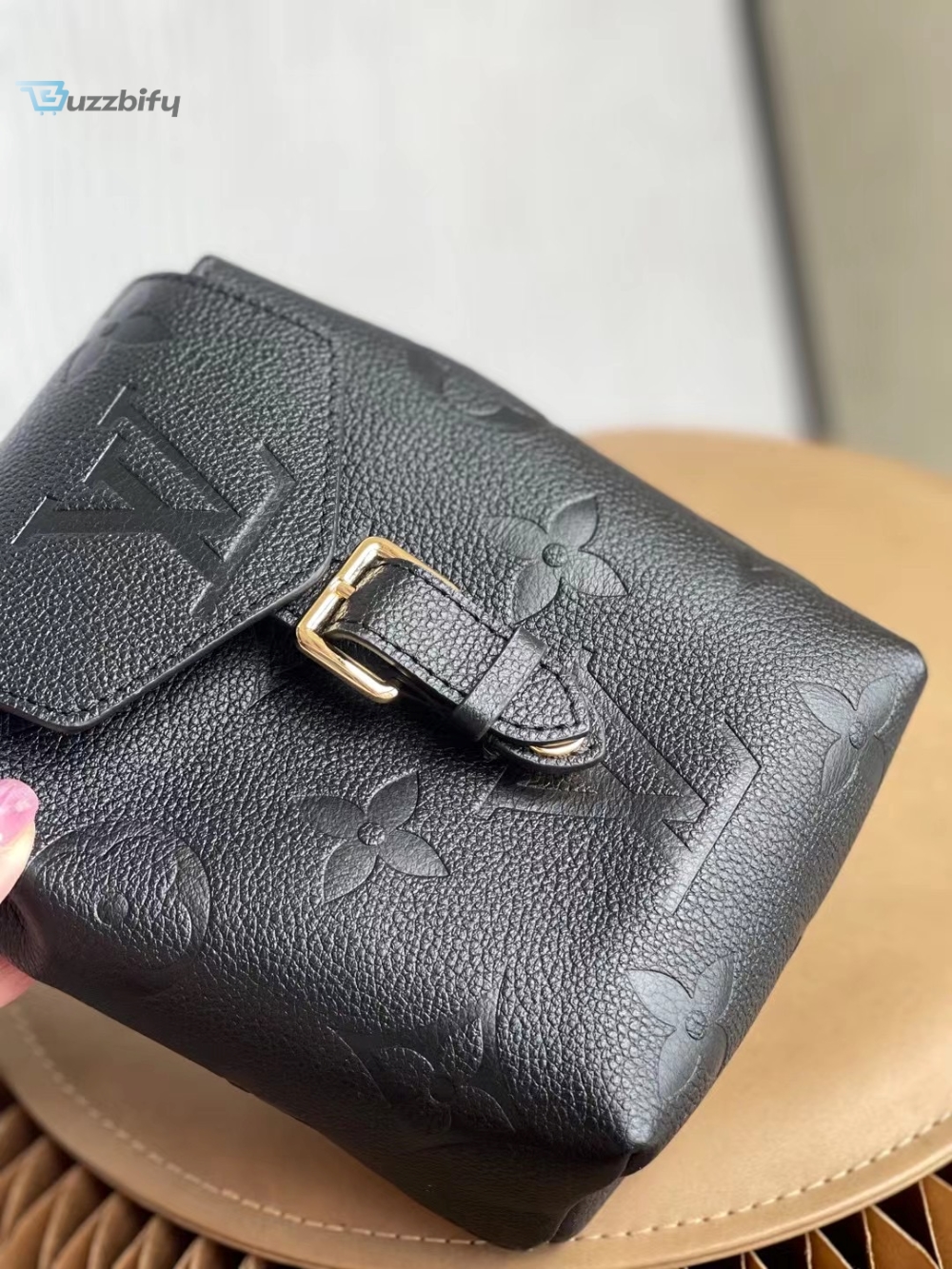 Louis Vuitton Tiny Backpack Monogram Empreinte Black For Women Womens Bags 19Cm Lv M80596 10 Louis Vuitton Tiny Backpack Monogram Empreinte Black For Women, Women’s Bags 19cm LV M80596