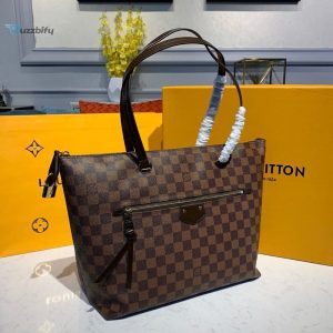 Louis Vuitton Lena Mm Damier Ebene Canvas For Women Womens Handbag Shoulder Bags 13In33cm Lv N41013