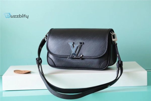 Louis Vuitton Buci Epi Black For Women Womens Handbags Shoulder And Crossbody Bags 24.5Cm9.6In Lv M59386