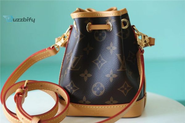 louis vuitton nano noe monogram canvas for women womens handbags shoulder and crossbody bags 16cm63in lv m81266 buzzbify 1 7