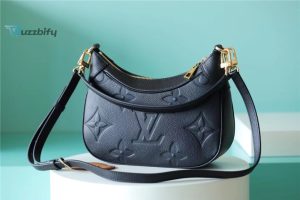 Louis Vuitton Bagatelle Monogram Empreinte Black For Women Womens Handbags Shoulder And Crossbody Bags 22Cm8.7In Lv M46002