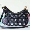 louis vuitton bagatelle monogram empreinte black white pink for women womens handbags shoulder and crossbody bags 22cm87in lv m46091 buzzbify 1